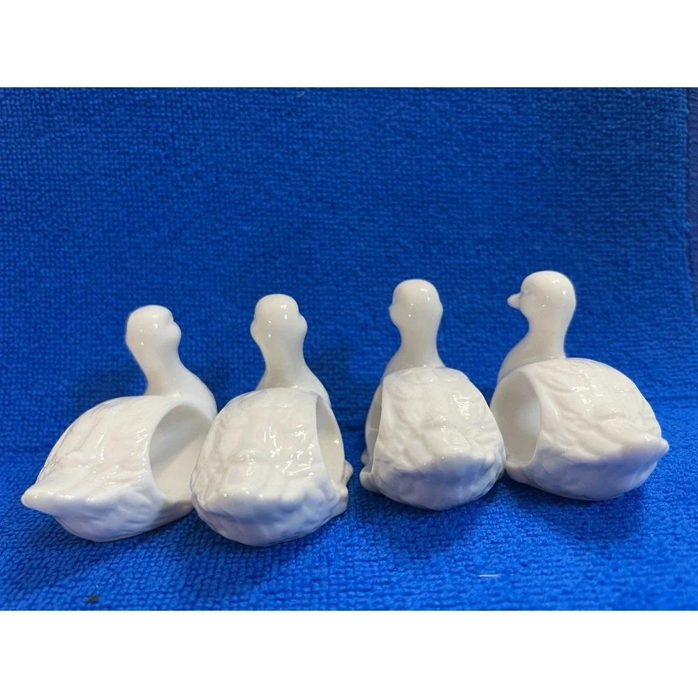 4- Shefford China Duck‎ Napkin Rings